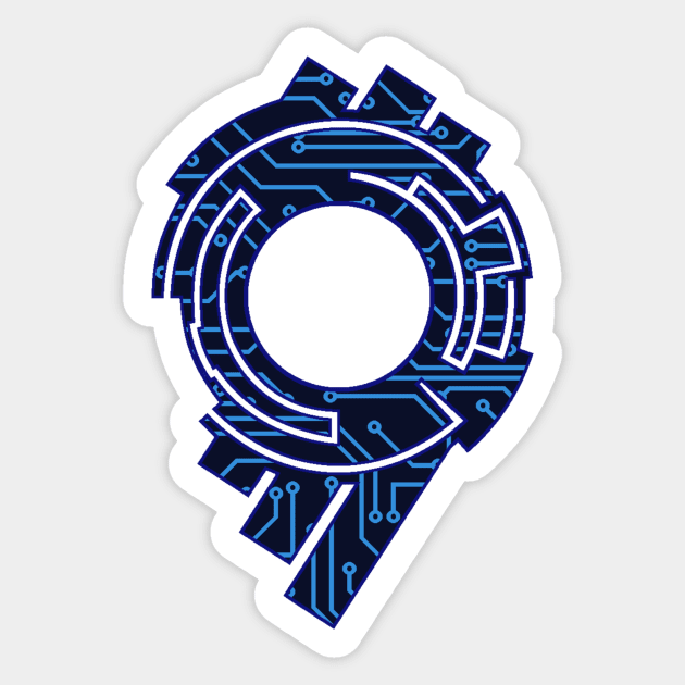 Section 9 (Ghost In The Shell) Sticker by AggroViking